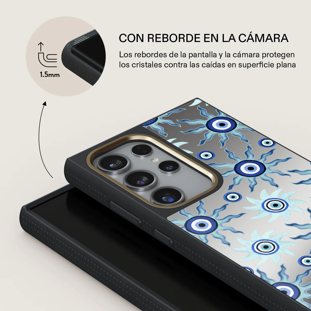 Blue Gaze - Samsung Galaxy S24 Ultra Funda - Image 30