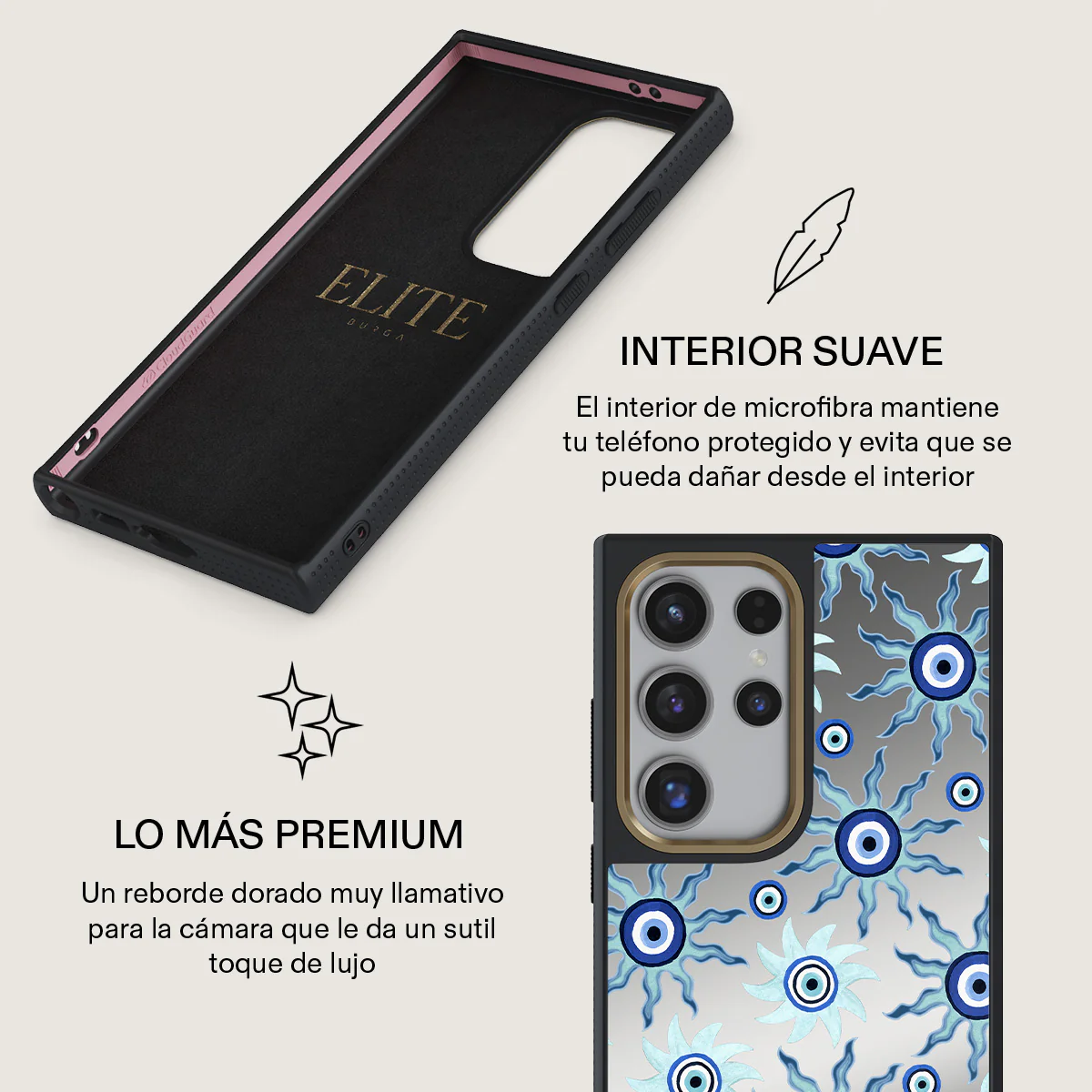 Blue Gaze - Samsung Galaxy S24 Ultra Funda - Image 32