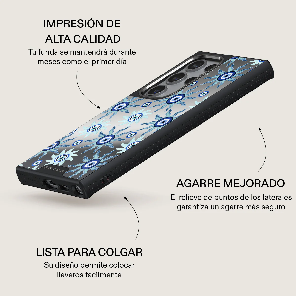 Blue Gaze - Samsung Galaxy S24 Ultra Funda - Image 39