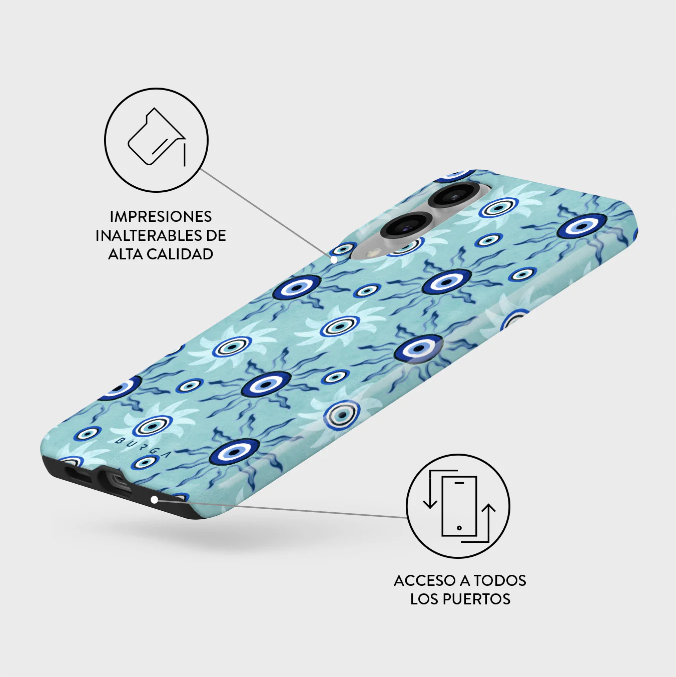 Blue Gaze - Samsung Galaxy S25 Edge Funda - Image 3