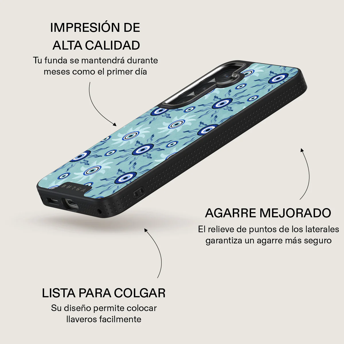 Blue Gaze - Samsung Galaxy S25 Funda - Image 16