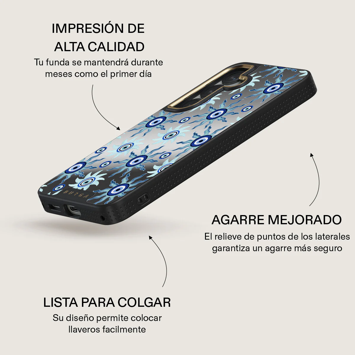 Blue Gaze - Samsung Galaxy S25 Funda - Image 31