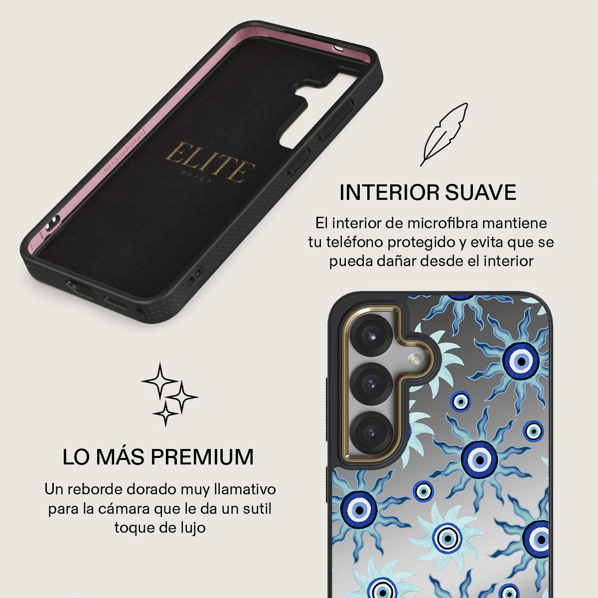 Blue Gaze - Samsung Galaxy S25 Funda - Image 32