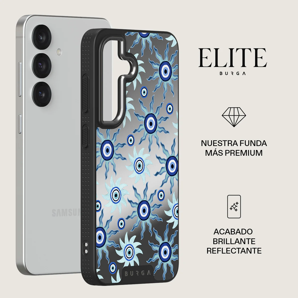 Blue Gaze - Samsung Galaxy S25 Funda - Image 35