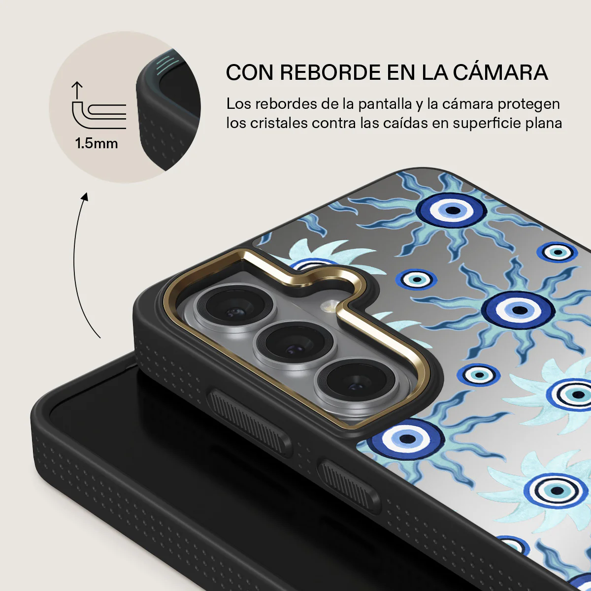 Blue Gaze - Samsung Galaxy S26 Funda - Image 44