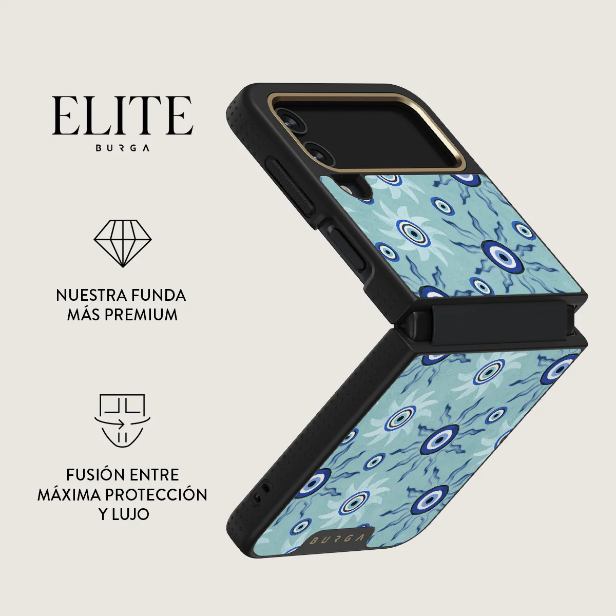 Blue Gaze - Samsung Galaxy Z Flip 4 Funda - Image 15