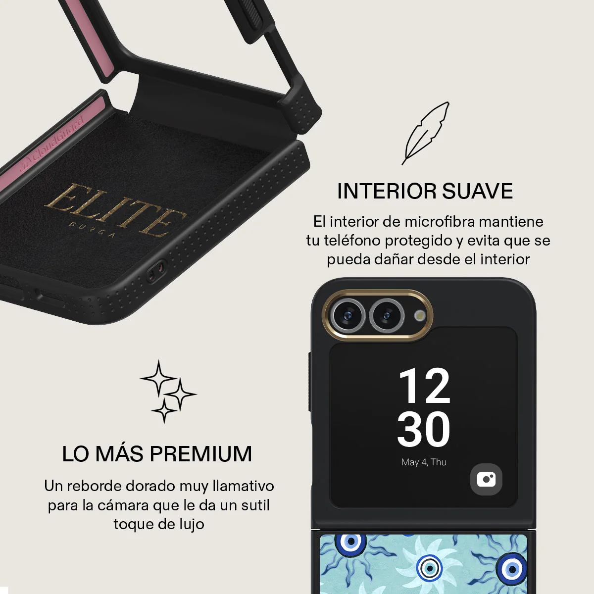Blue Gaze - Samsung Galaxy Z Flip 6 Funda - Image 11
