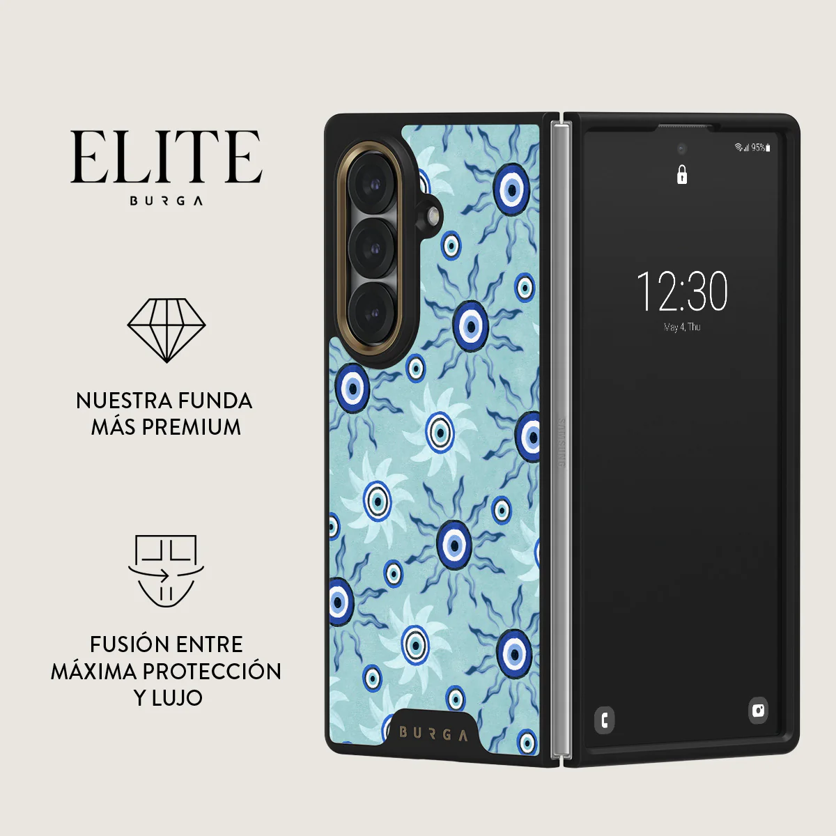 Blue Gaze - Samsung Galaxy Z Fold 7 Funda - Image 2