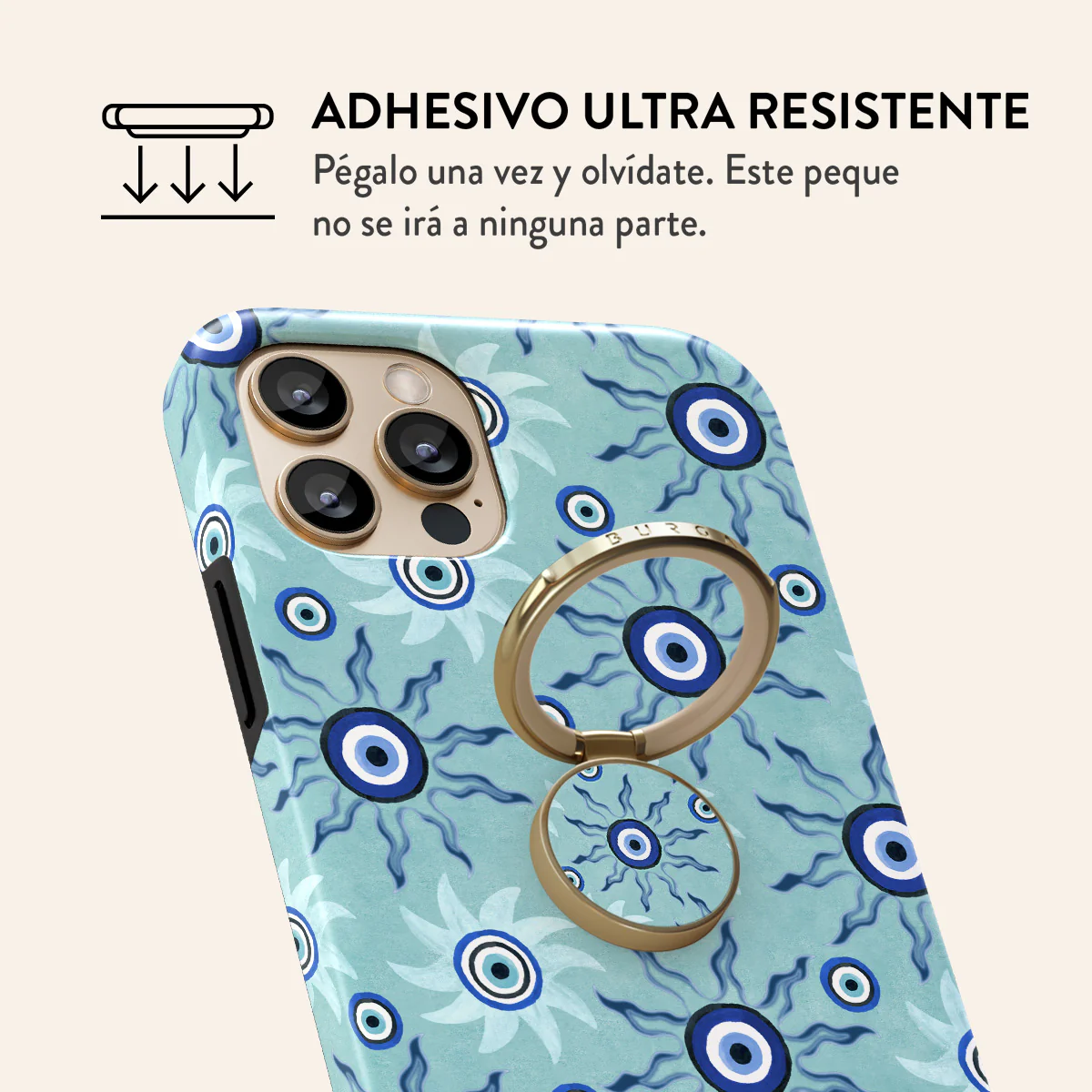 Blue Gaze - Anillo Para Móvil Adhesivo - Image 10