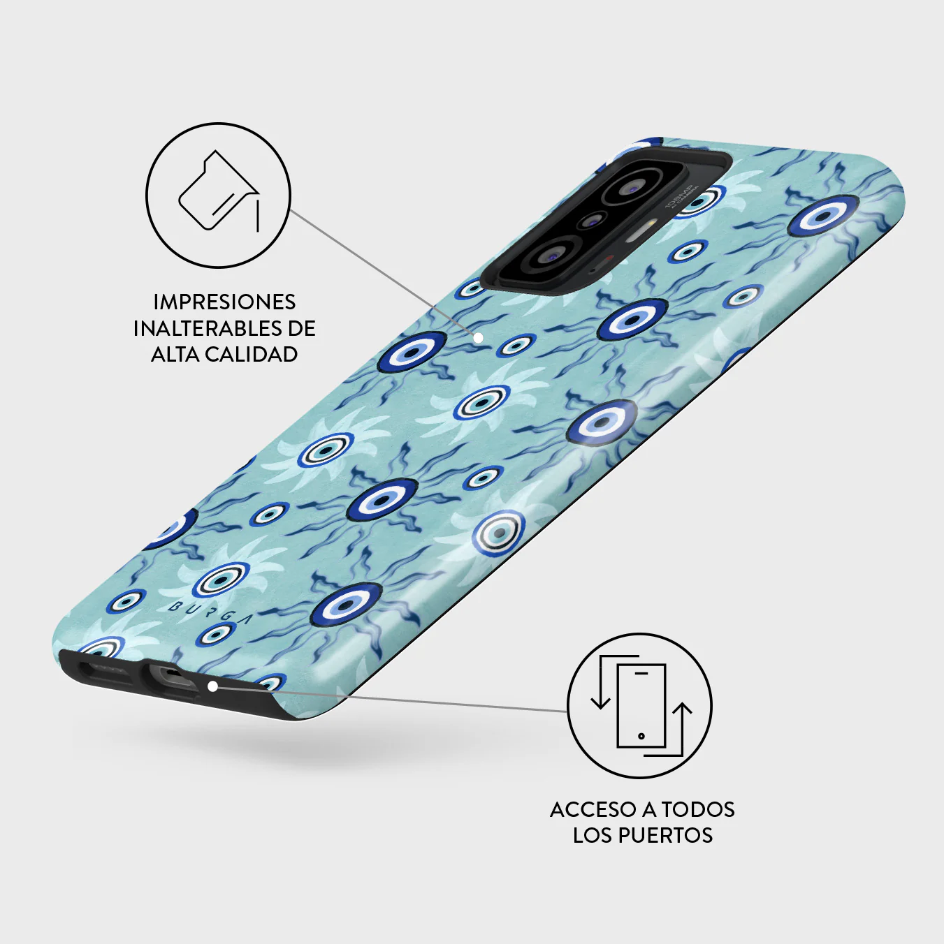 Blue Gaze - Xiaomi 11T / 11T Pro Funda - Image 3