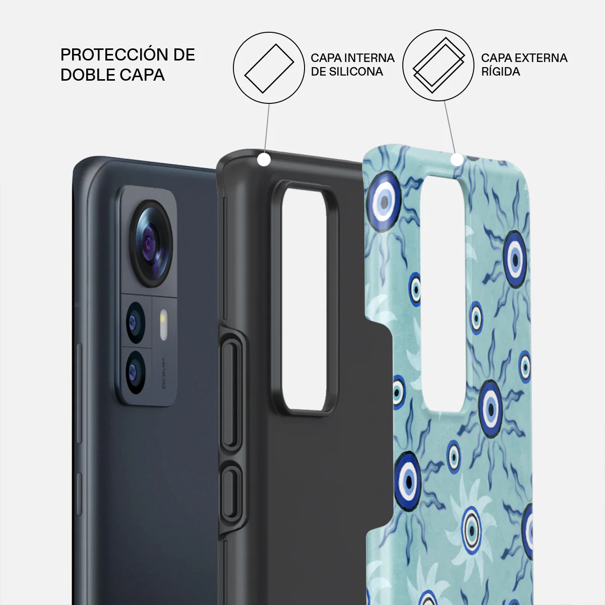 Blue Gaze - Xiaomi 12 Funda - Image 2