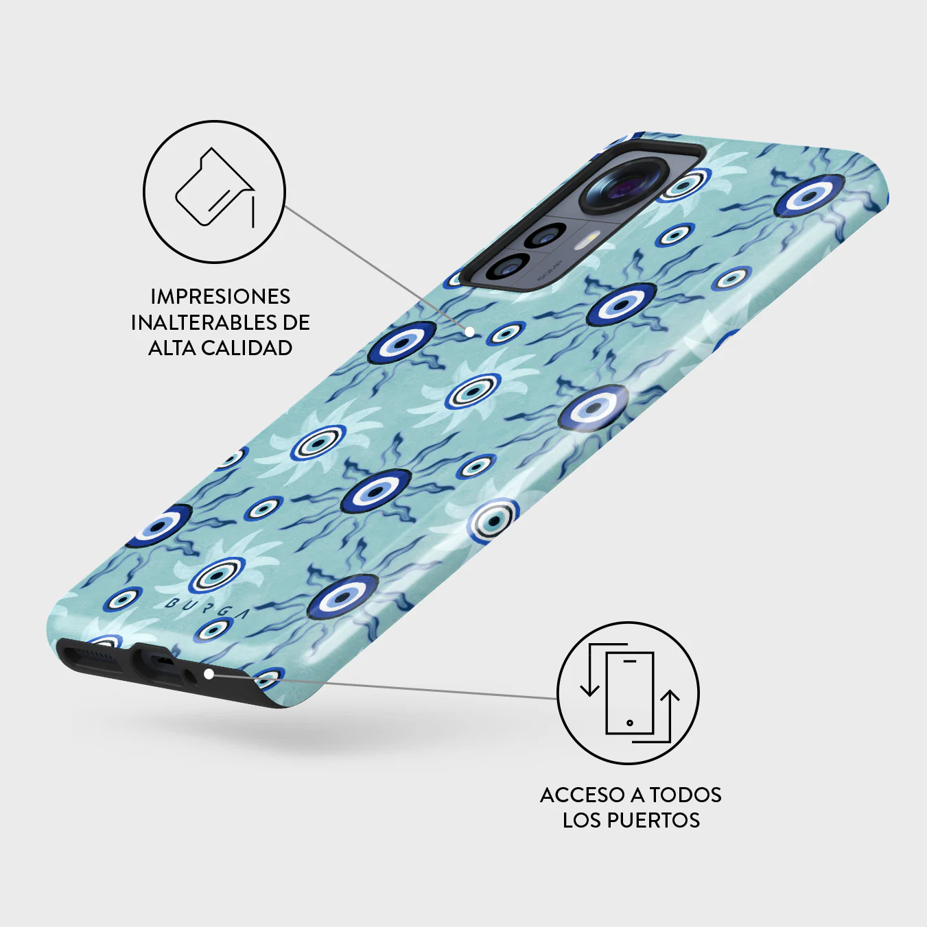 Blue Gaze - Xiaomi 12 Funda - Image 3
