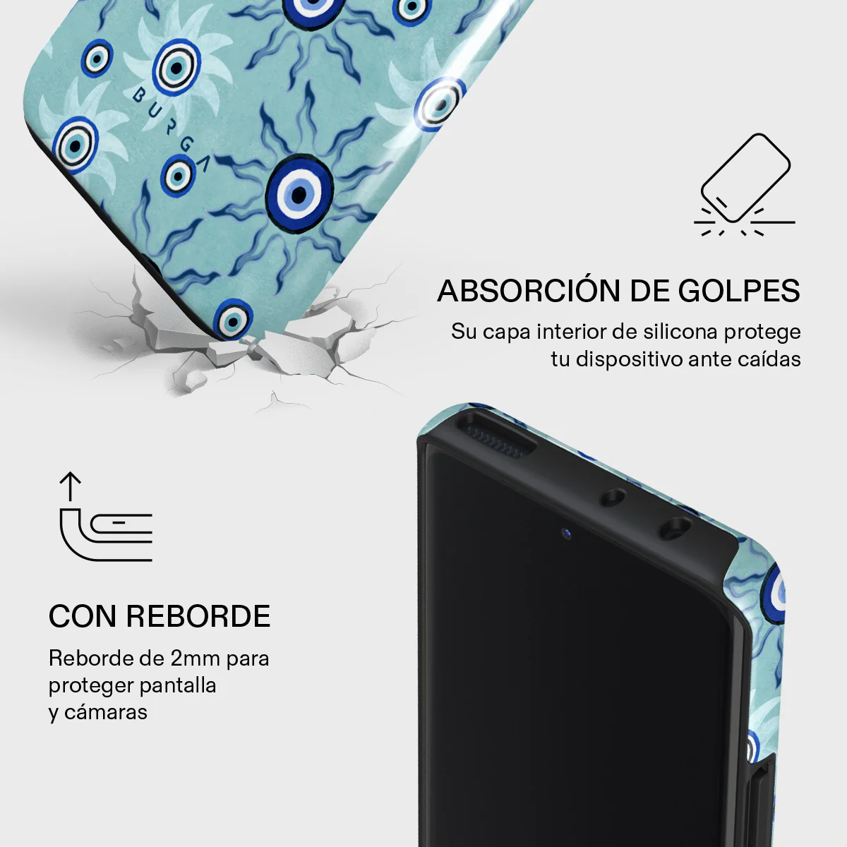 Blue Gaze - Xiaomi 12 Funda - Image 4