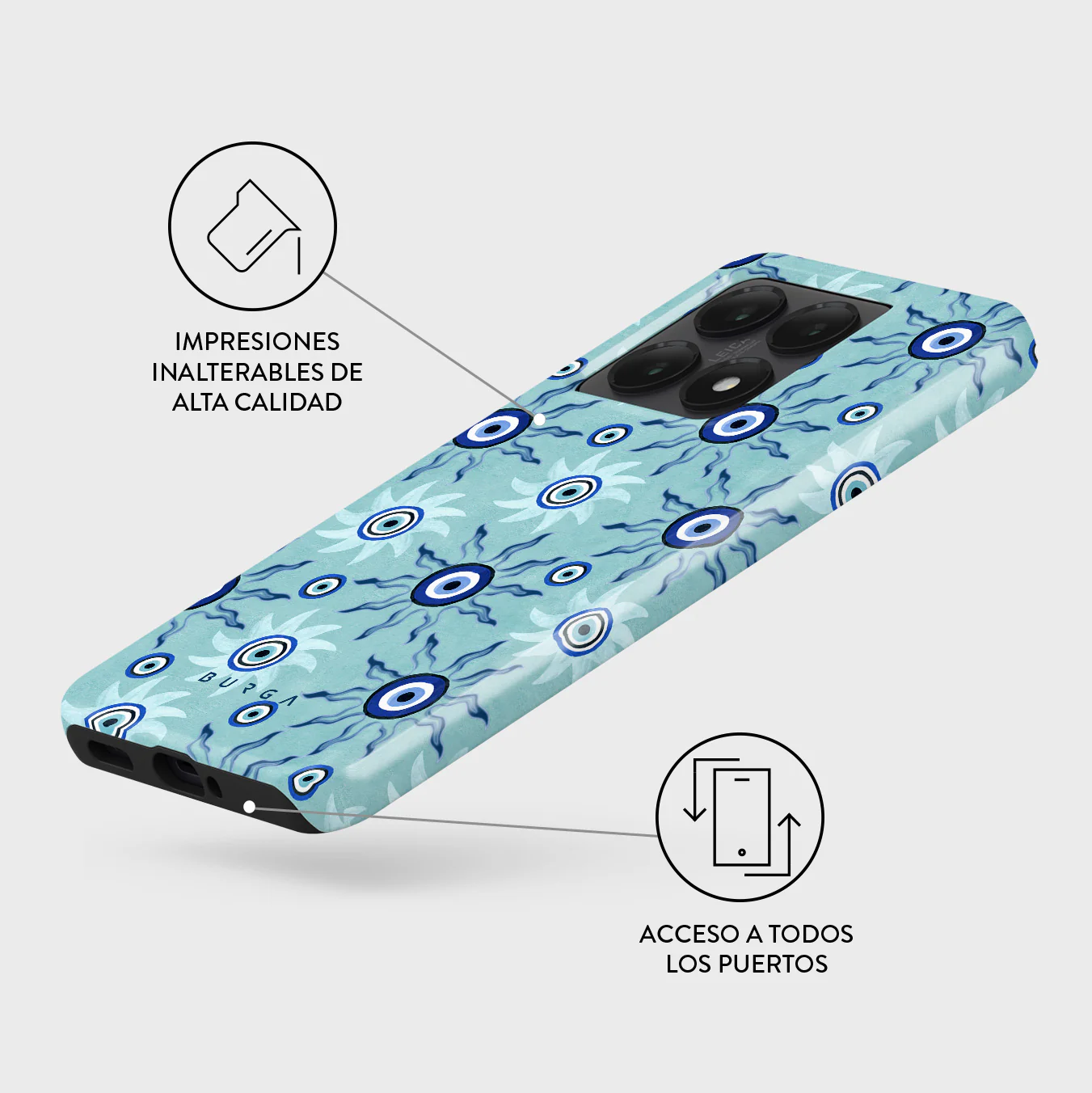Blue Gaze - Xiaomi 14T Pro Funda - Image 3
