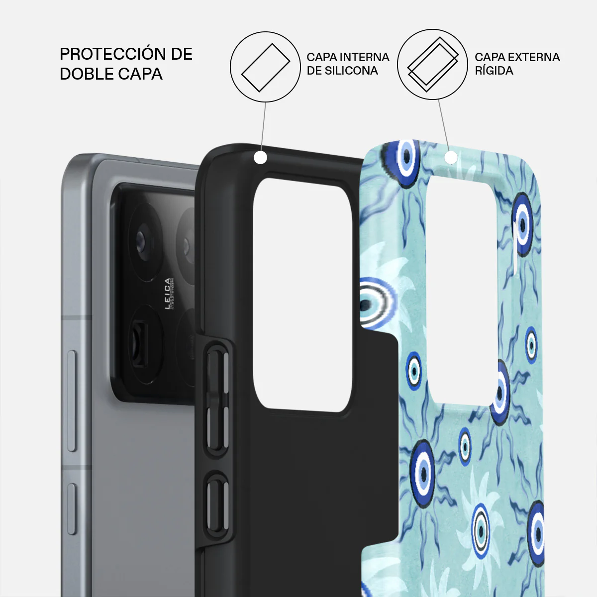 Blue Gaze - Xiaomi 15 Pro Funda - Image 2