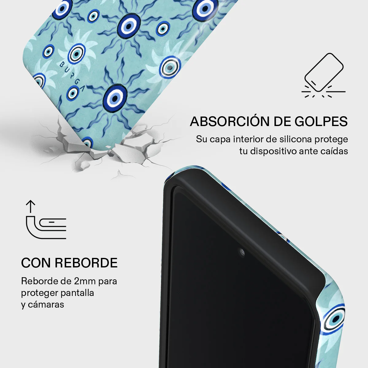 Blue Gaze - Xiaomi 15 Pro Funda - Image 4