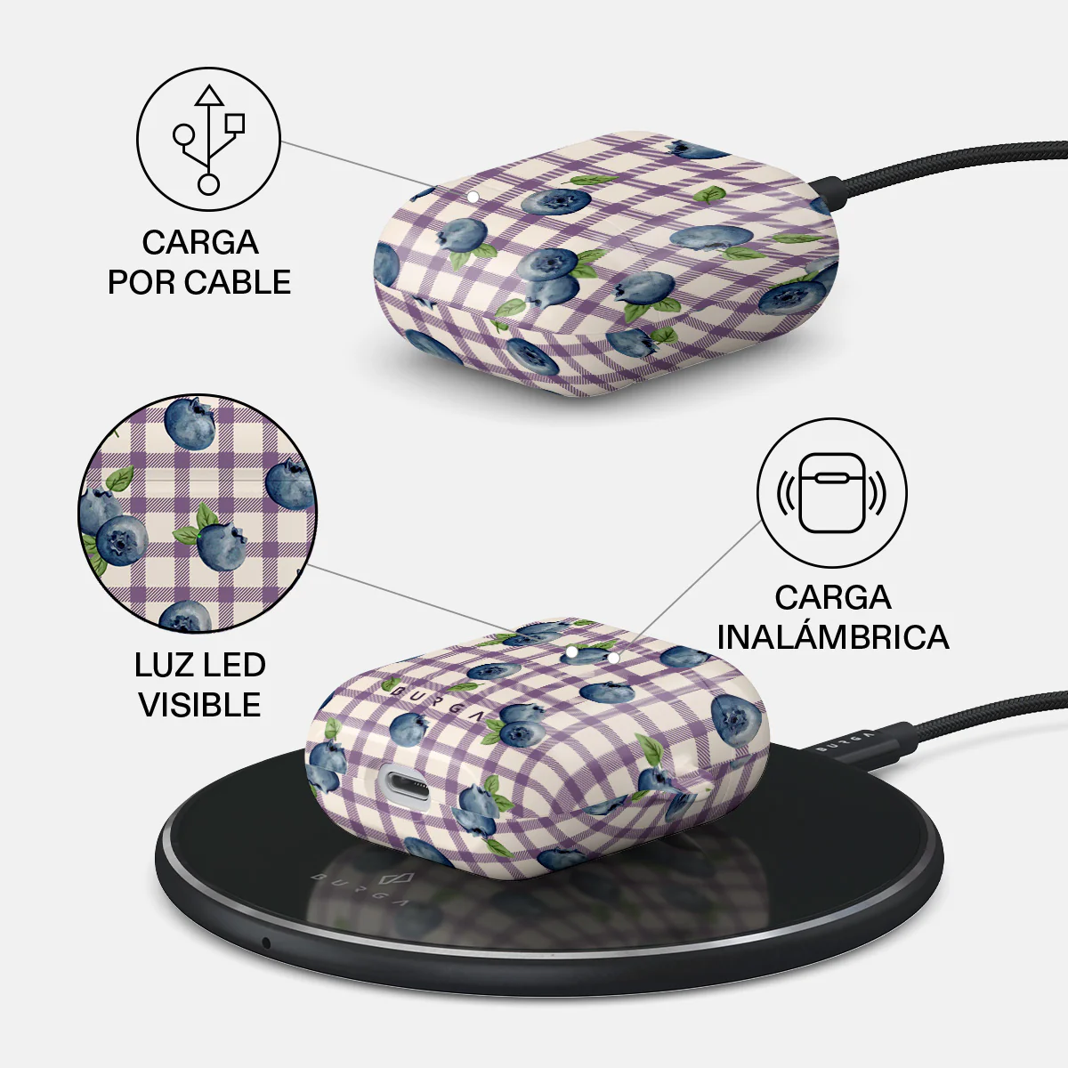 Blueberry Muffin - AirPods Funda - Image 3