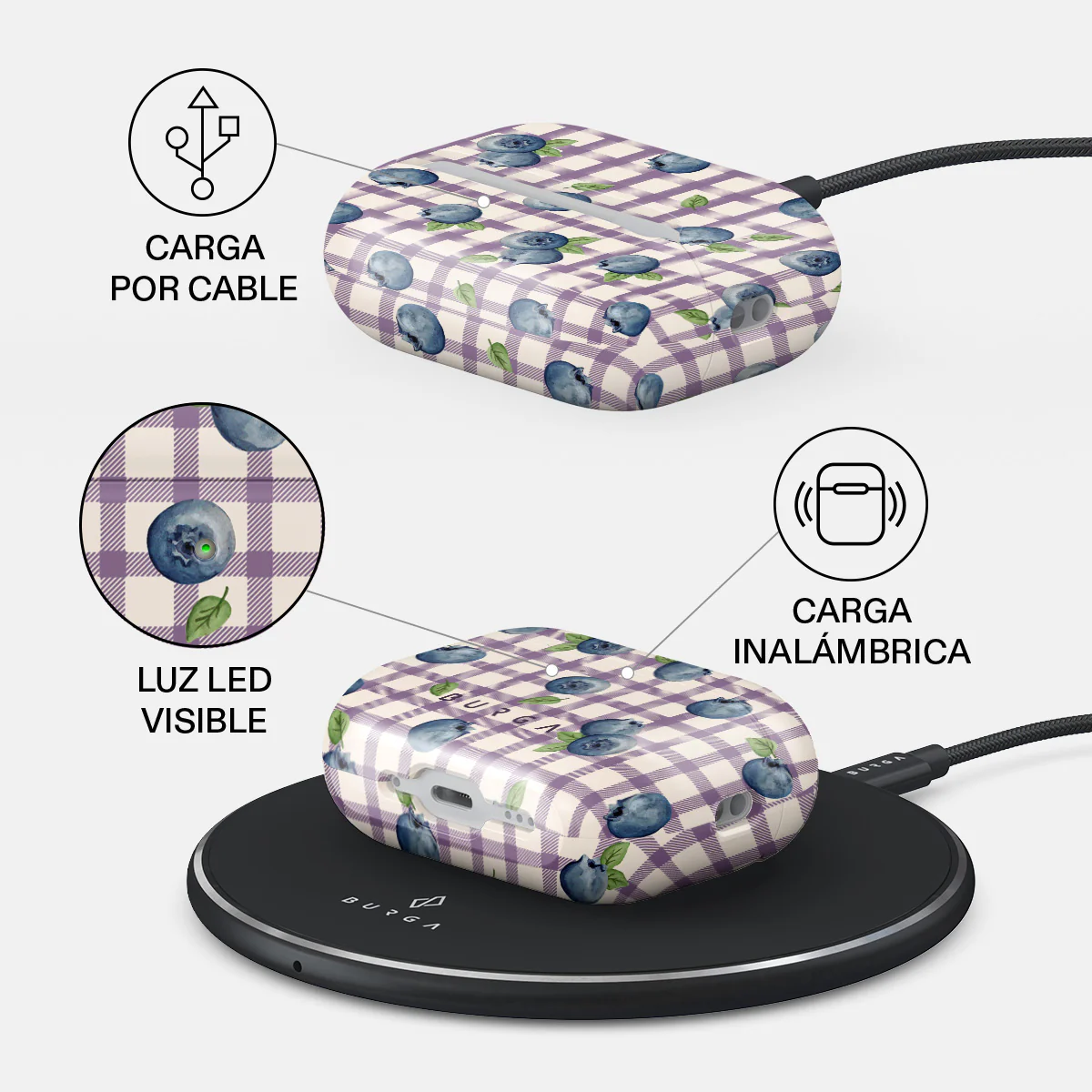 Blueberry Muffin - AirPods Pro 3 Funda - Image 3