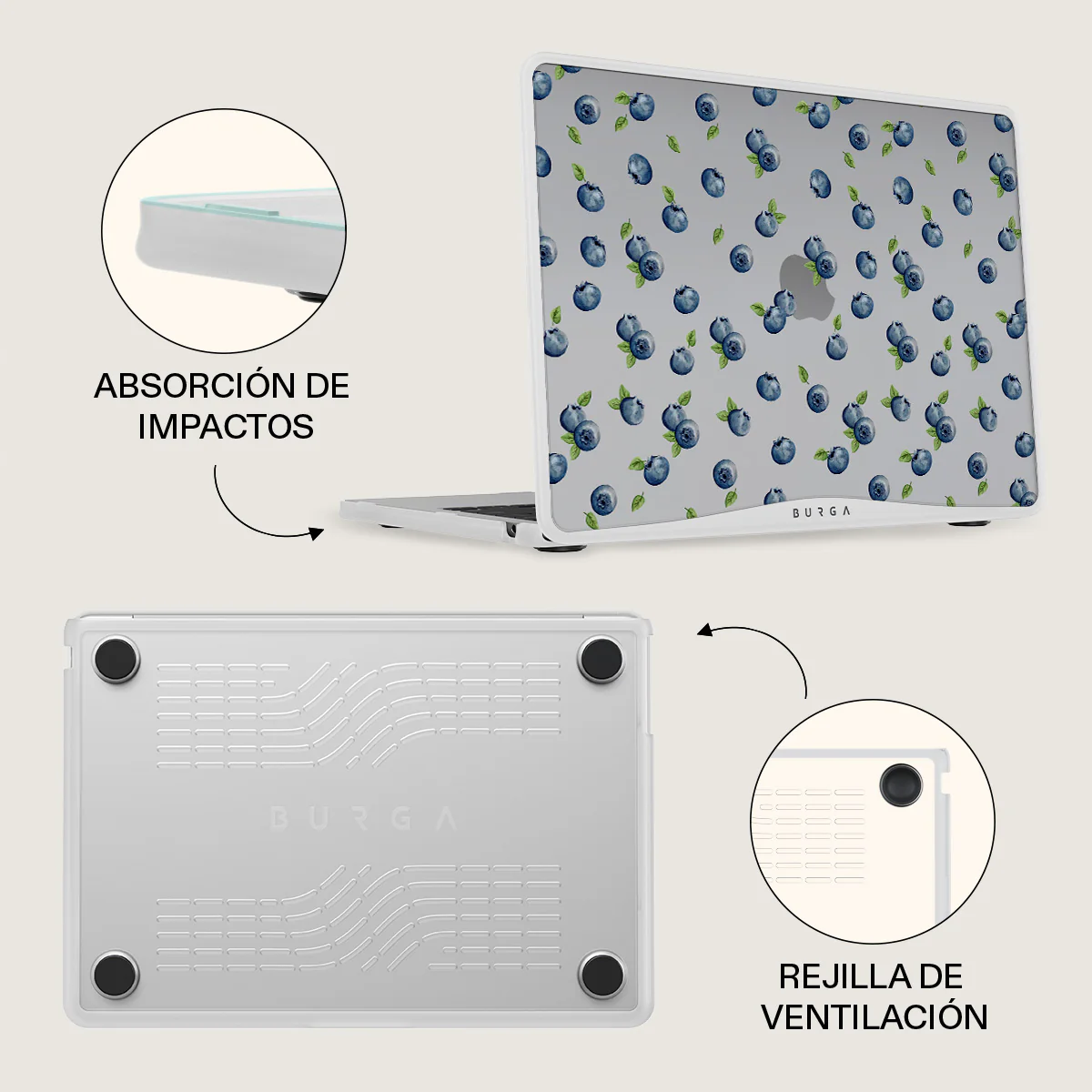 Blueberry Muffin - Funda para Macbook - Image 9
