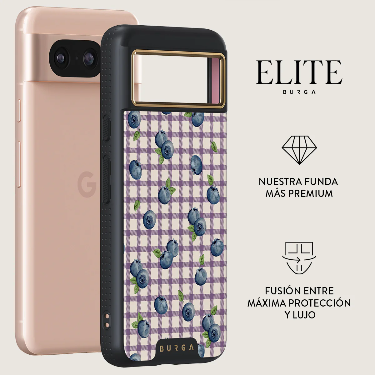 Blueberry Muffin - Google Pixel 8 Funda - Image 6