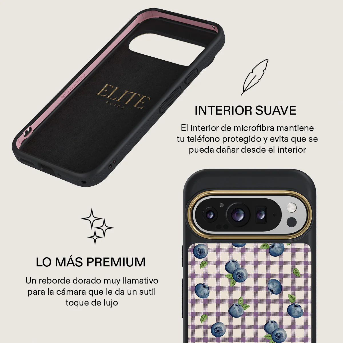 Blueberry Muffin - Google Pixel 9 Pro Funda - Image 10