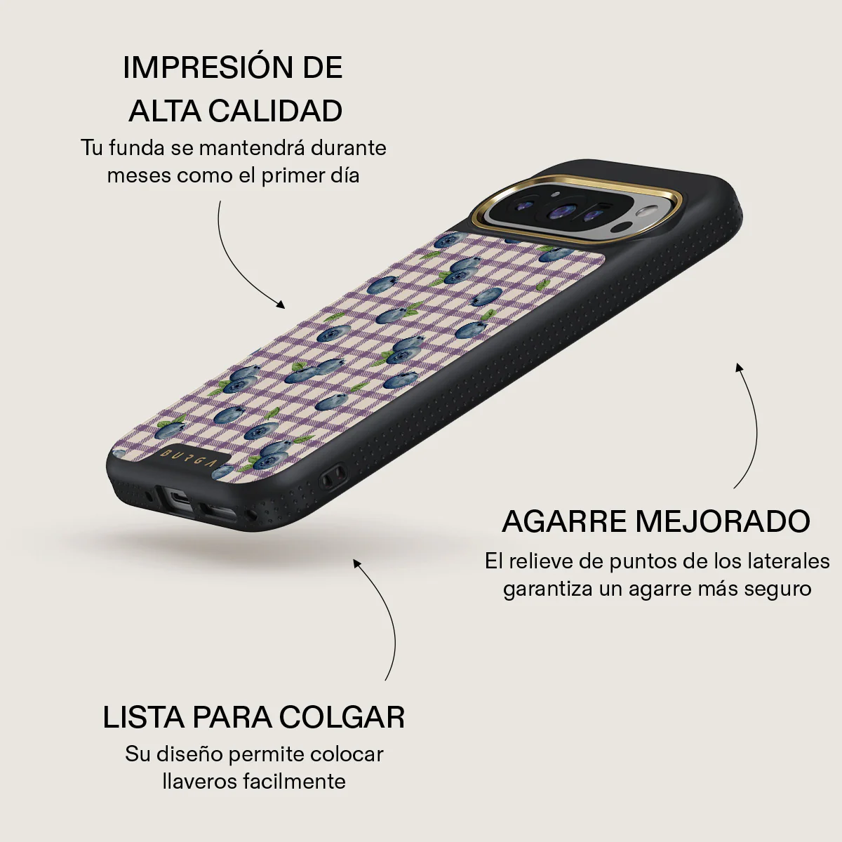 Blueberry Muffin - Google Pixel 9 Pro XL Funda - Image 9