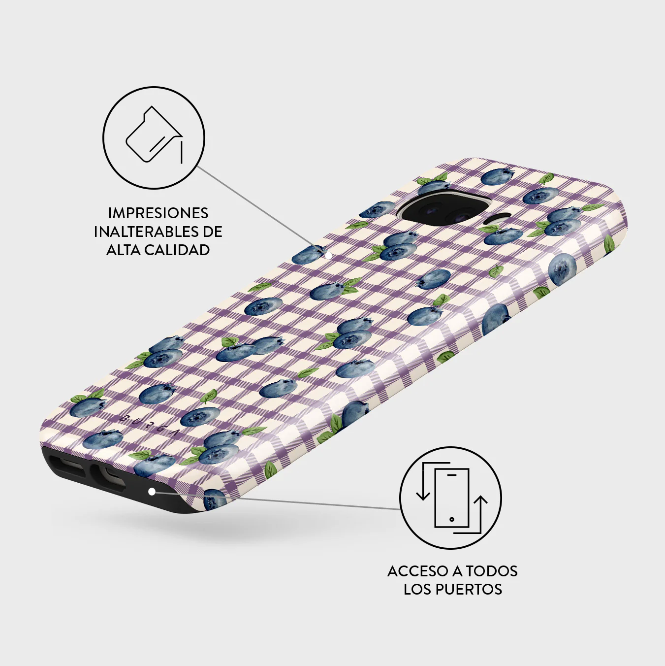 Blueberry Muffin - Google Pixel 9a Funda - Image 3