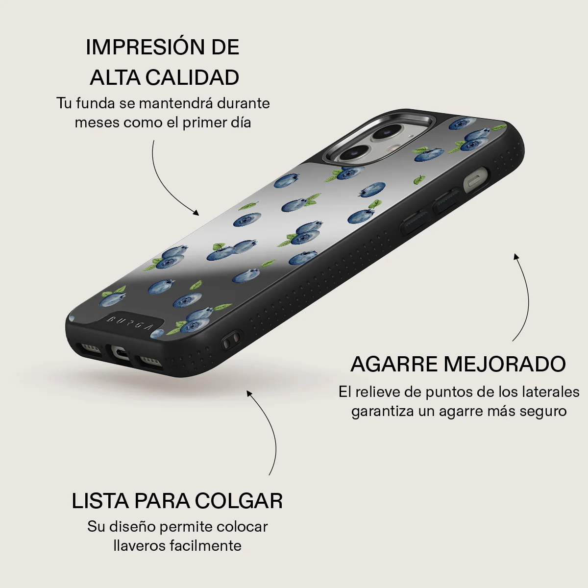 Blueberry Muffin - iPhone 11 Funda - Image 32