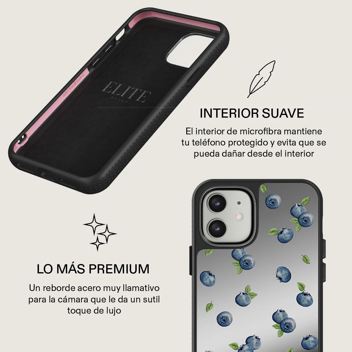 Blueberry Muffin - iPhone 11 Funda - Image 33