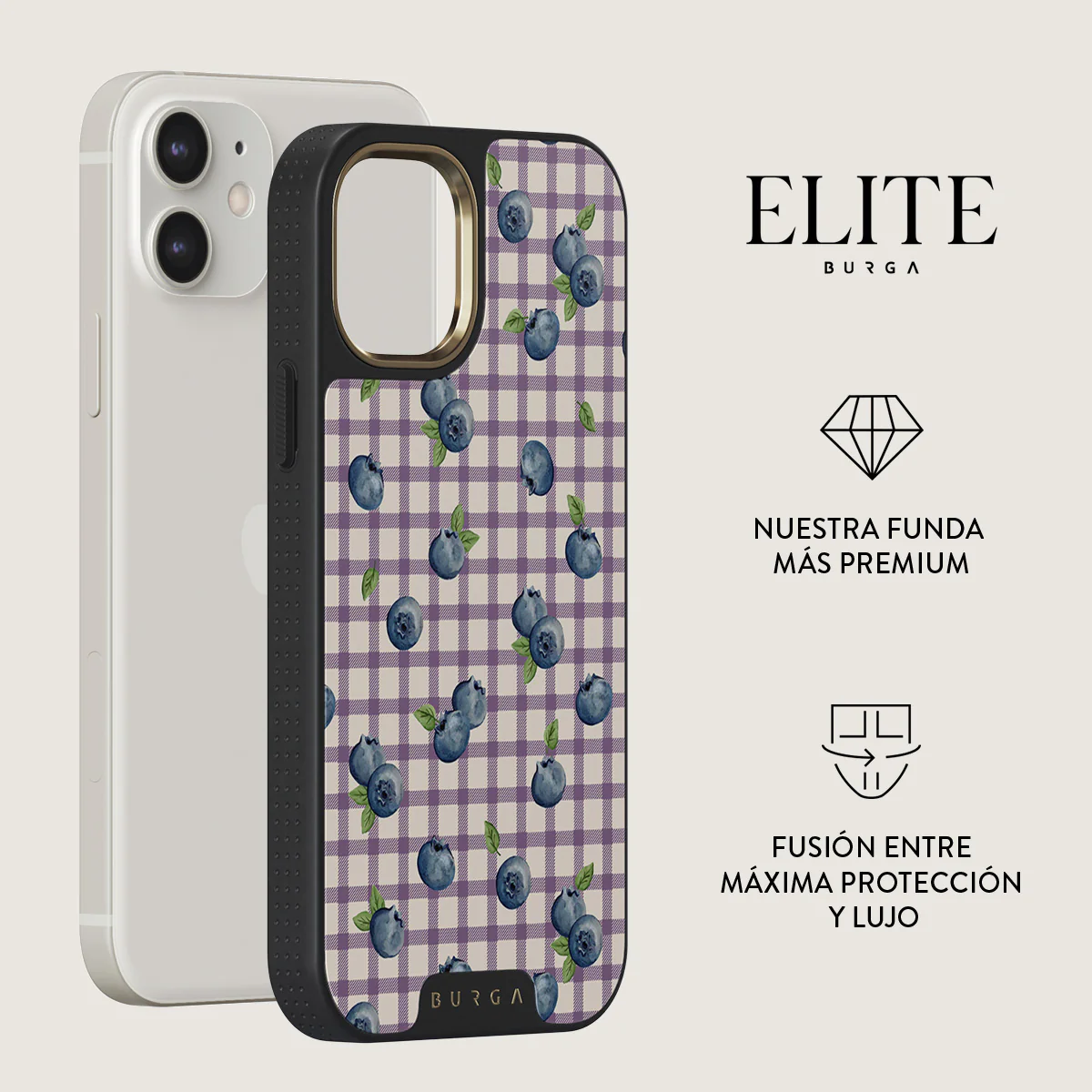 Blueberry Muffin - iPhone 12 Funda - Image 6