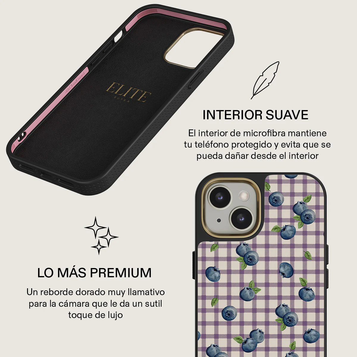 Blueberry Muffin - iPhone 13 Funda - Image 10