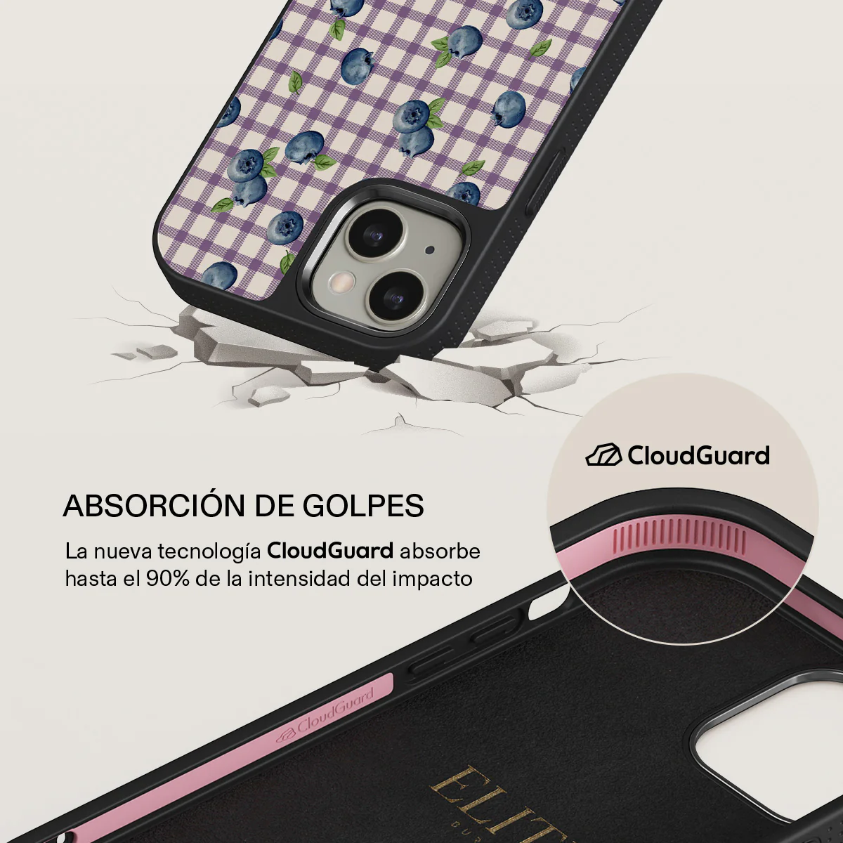 Blueberry Muffin - iPhone 13 Funda - Image 14