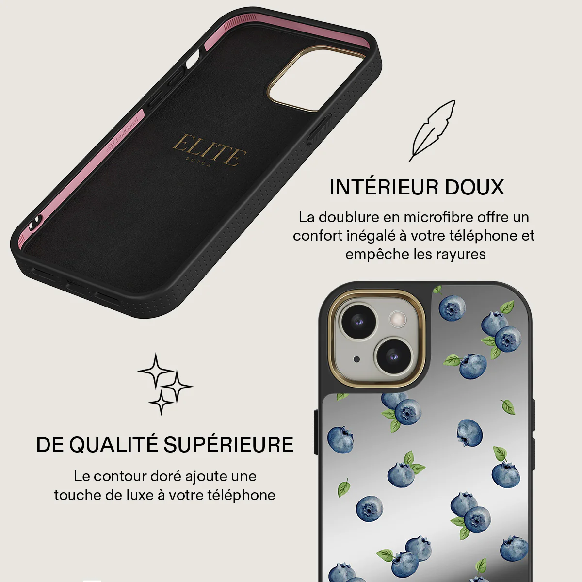 Blueberry Muffin - iPhone 13 Funda - Image 25