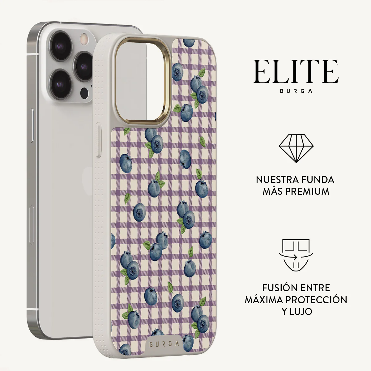 Blueberry Muffin - iPhone 13 Pro Funda - Image 20