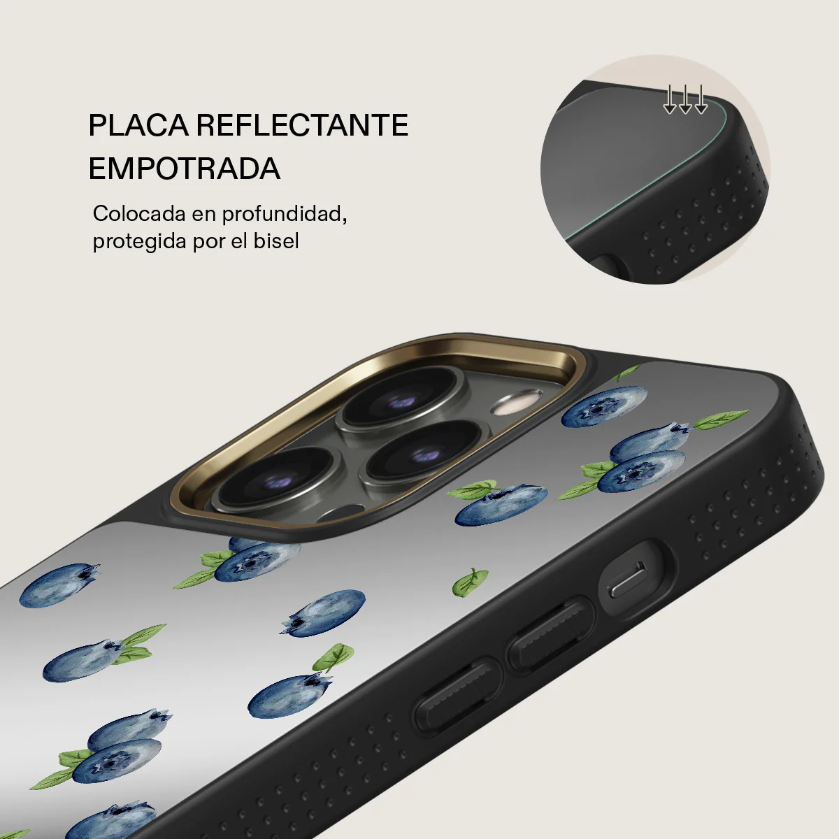 Blueberry Muffin - iPhone 13 Pro Funda - Image 29