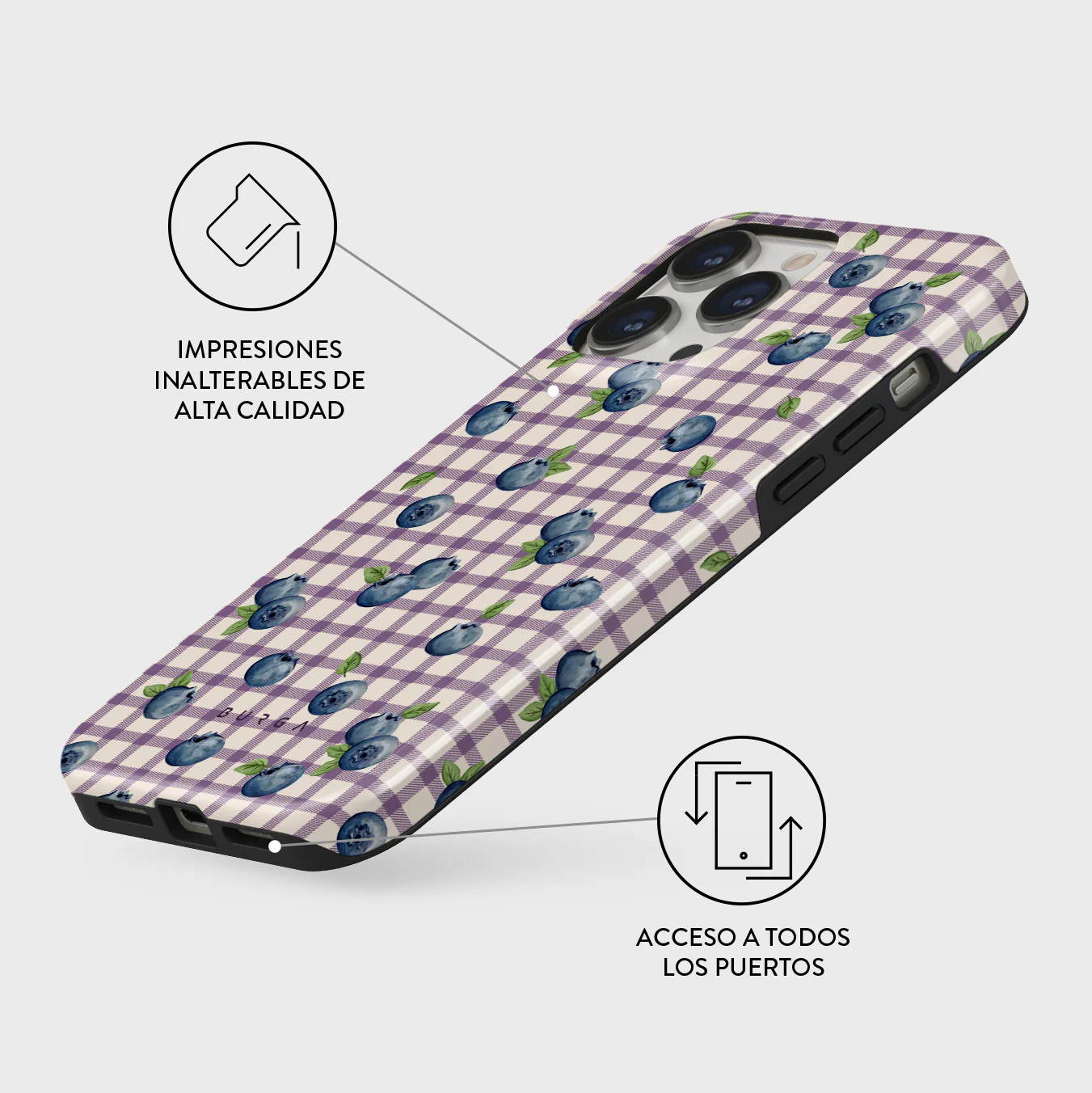 Blueberry Muffin - iPhone 13 Pro Funda - Image 3