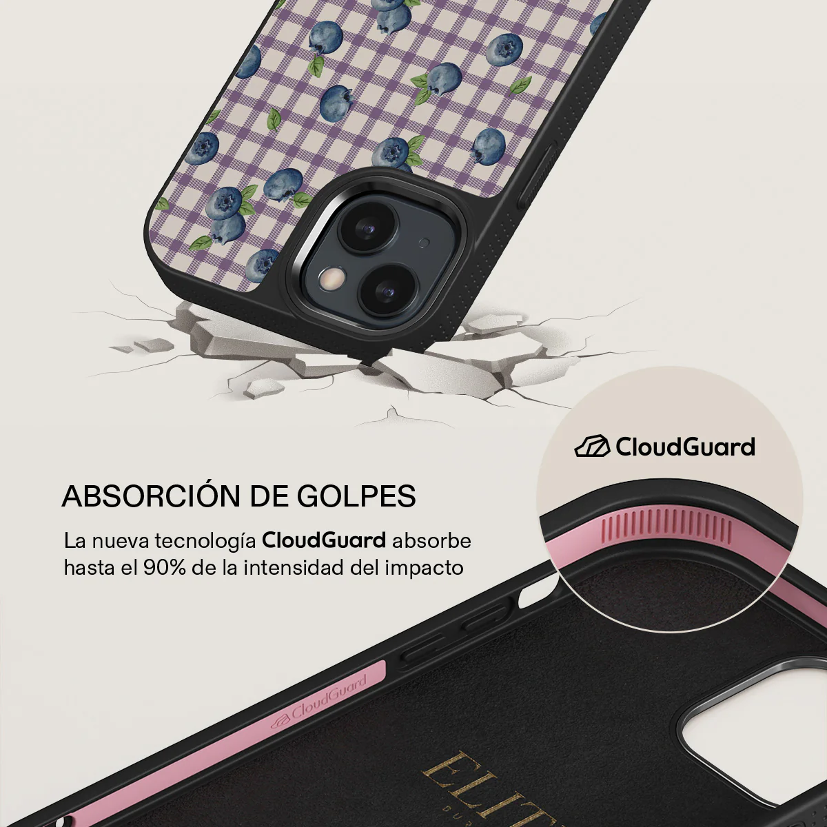 Blueberry Muffin - iPhone 14 Funda - Image 14