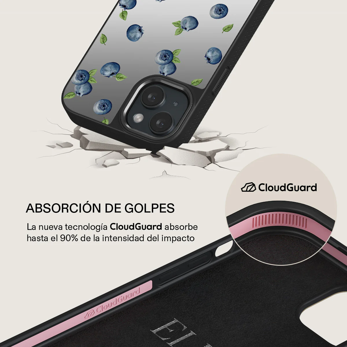 Blueberry Muffin - iPhone 14 Funda - Image 36