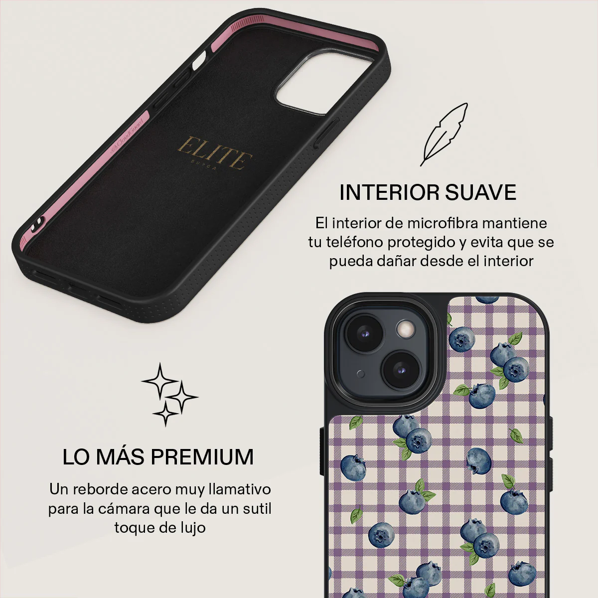 Blueberry Muffin - iPhone 14 Plus Funda - Image 17