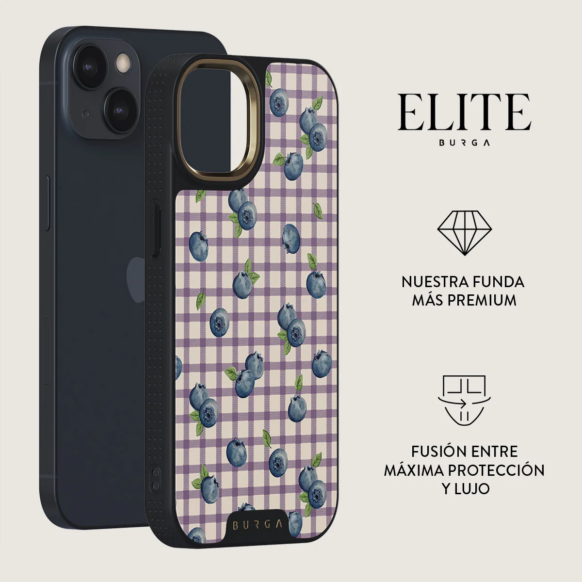 Blueberry Muffin - iPhone 14 Plus Funda - Image 6