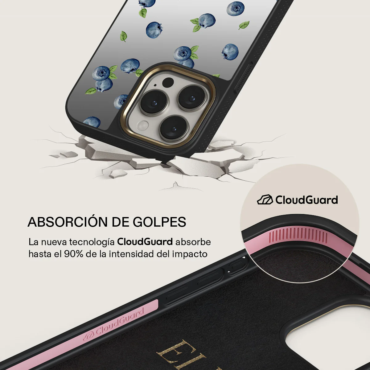Blueberry Muffin - iPhone 14 Pro Funda - Image 28