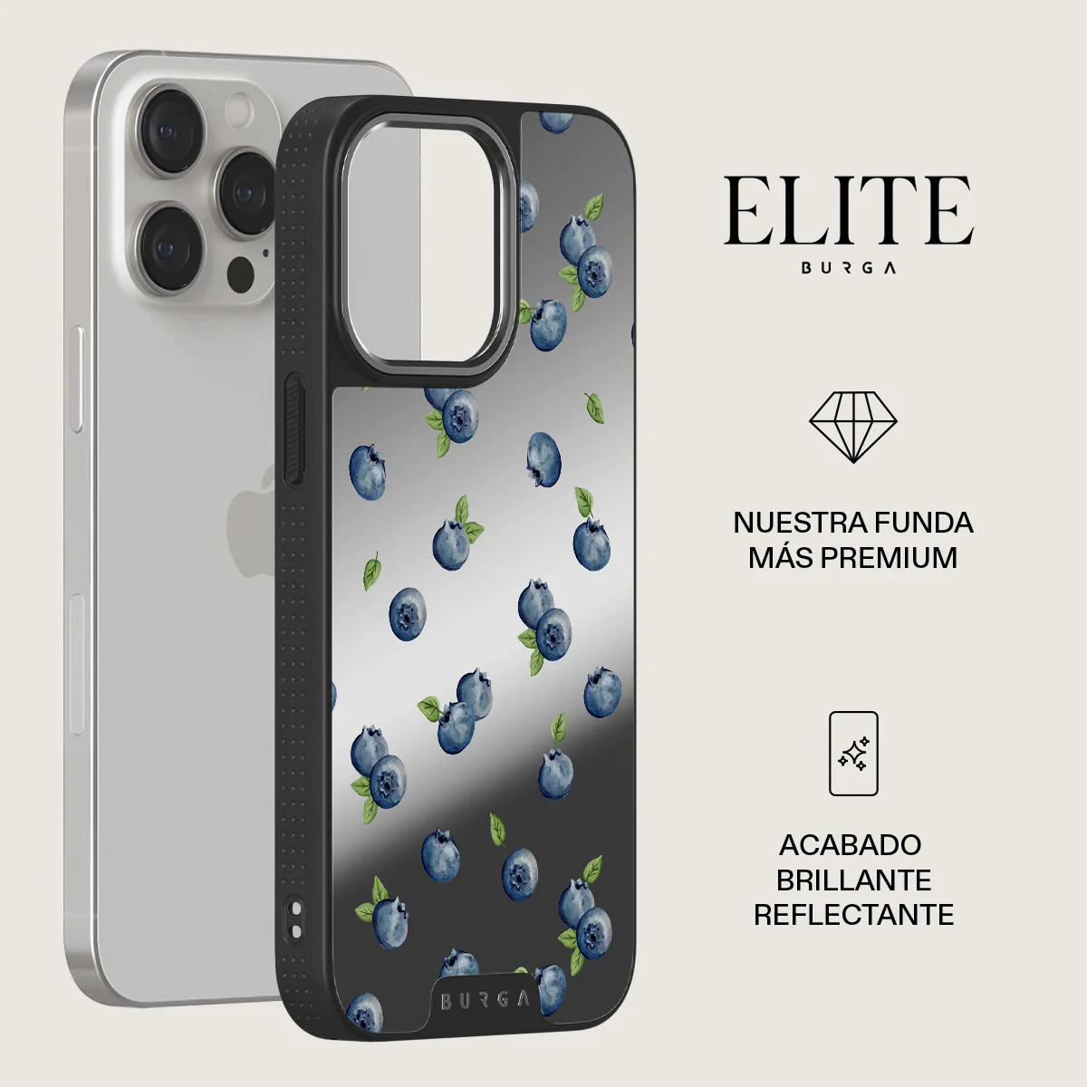 Blueberry Muffin - iPhone 14 Pro Funda - Image 35