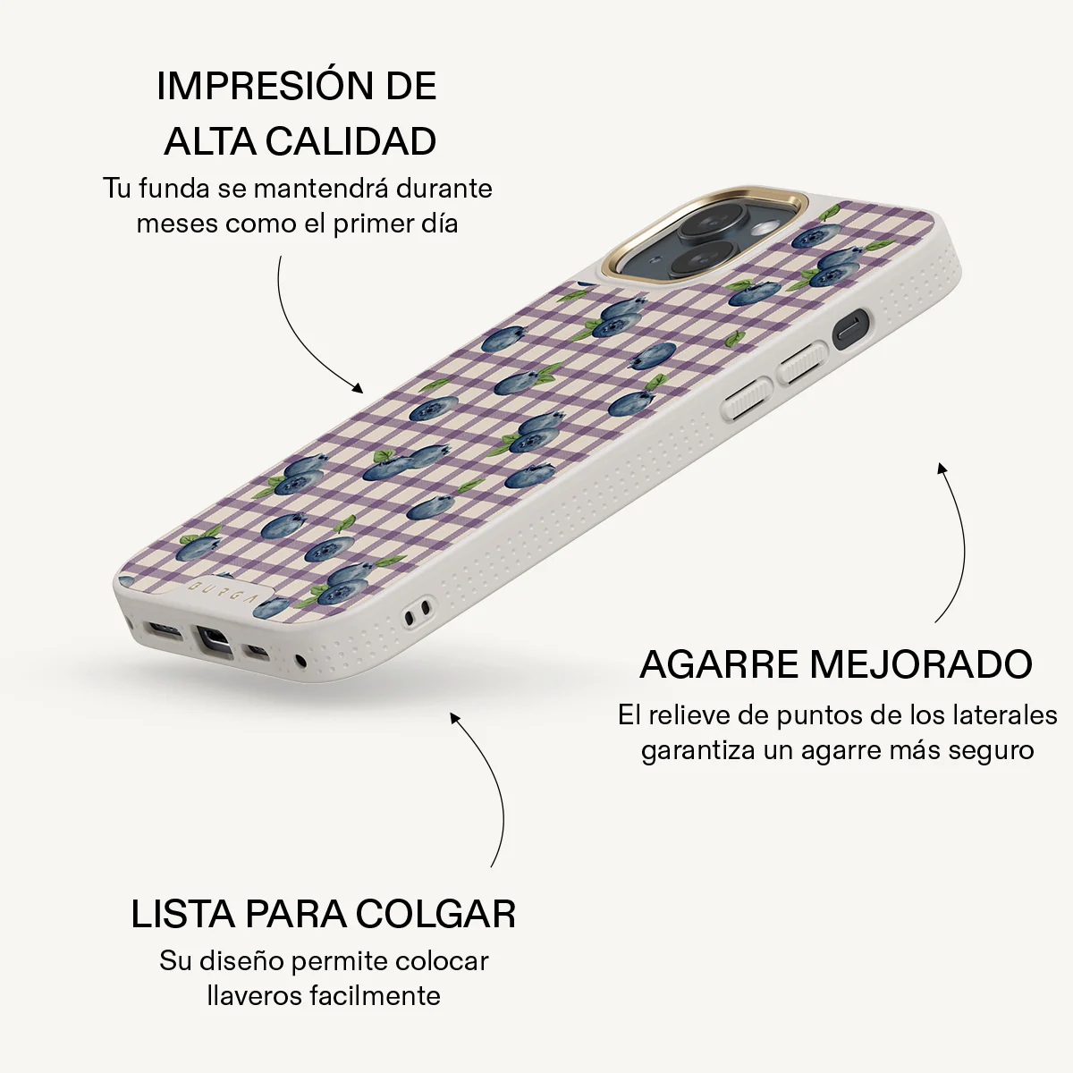 Blueberry Muffin - iPhone 15 Funda - Image 23