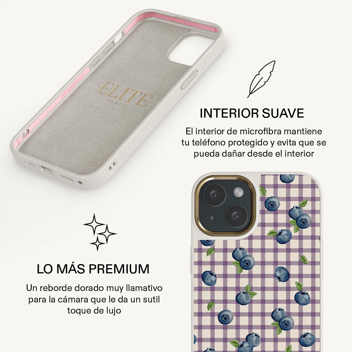 Blueberry Muffin - iPhone 15 Funda - Image 24