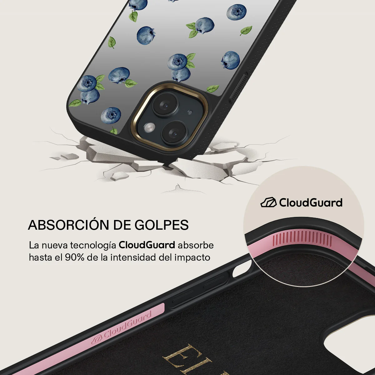Blueberry Muffin - iPhone 15 Funda - Image 28
