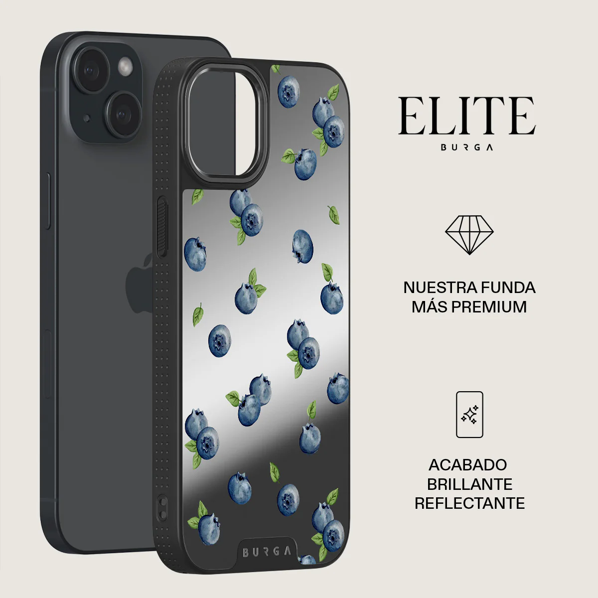 Blueberry Muffin - iPhone 15 Funda - Image 35