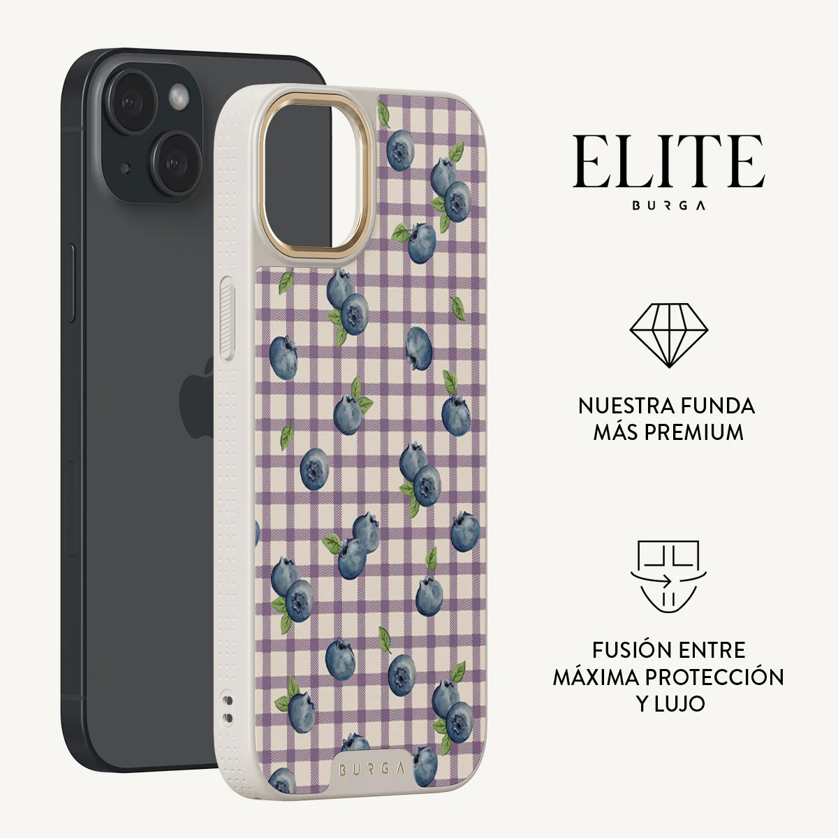 Blueberry Muffin - iPhone 15 Plus Funda - Image 20