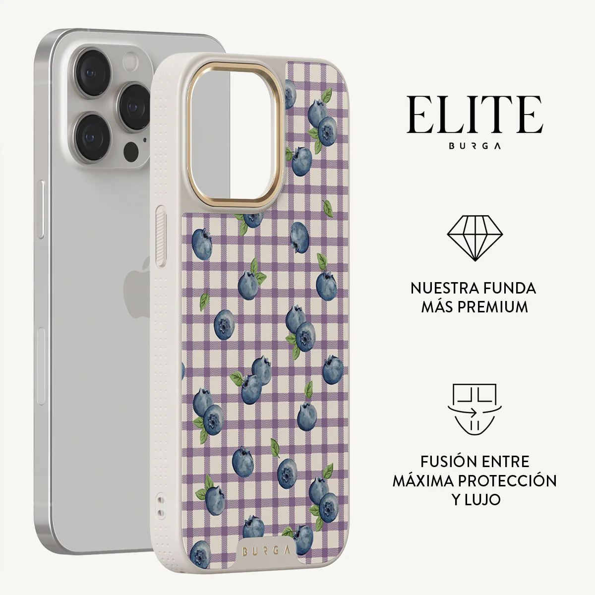 Blueberry Muffin - iPhone 15 Pro Funda - Image 20