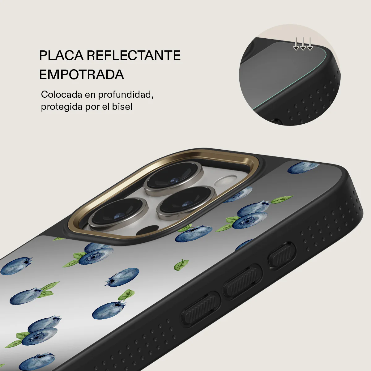 Blueberry Muffin - iPhone 15 Pro Funda - Image 29