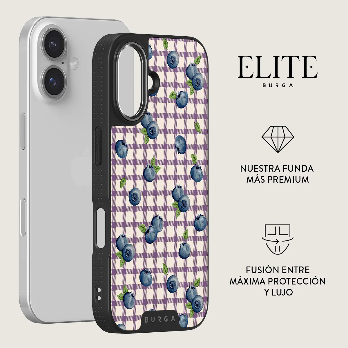 Blueberry Muffin - iPhone 16 Funda - Image 14